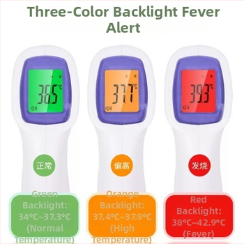 Lekársky infračervený teplomer na čelo, prenosný pre domáce použitie, teplotný pištoľ na čelo, schválenie Guangdong Machinery Note 20182070931
