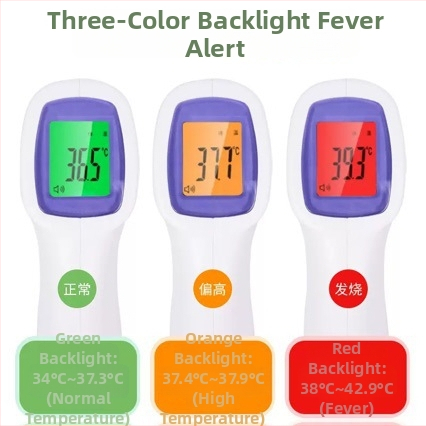 Lekársky infračervený teplomer na čelo, prenosný pre domáce použitie, teplotný pištoľ na čelo, schválenie Guangdong Machinery Note 20182070931