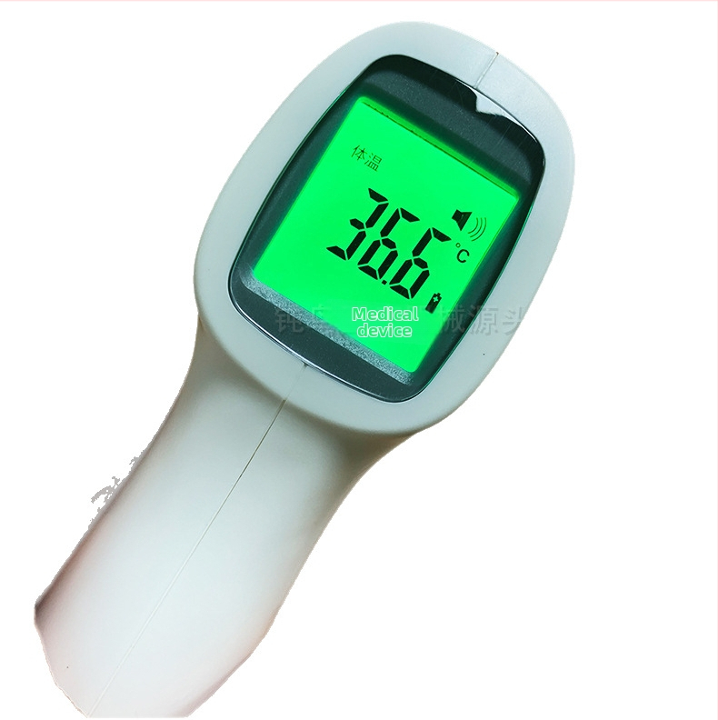 Lekársky infračervený teplomer na čelo, prenosný pre domáce použitie, teplotný pištoľ na čelo, schválenie Guangdong Machinery Note 20182070931
