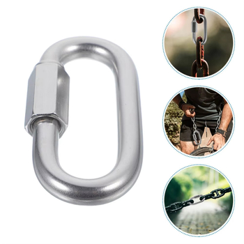 Chuanchuang karabin s blokadom od nehrđajućeg čelika 304, oblik O, nosivost 3500 kg