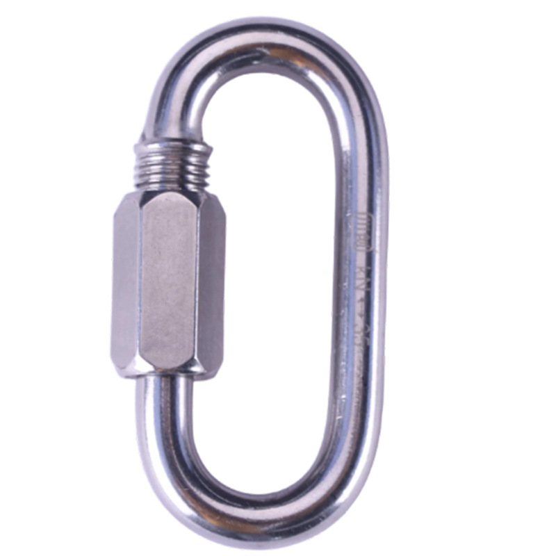 Chuanchuang karabin s blokadom od nehrđajućeg čelika 304, oblik O, nosivost 3500 kg