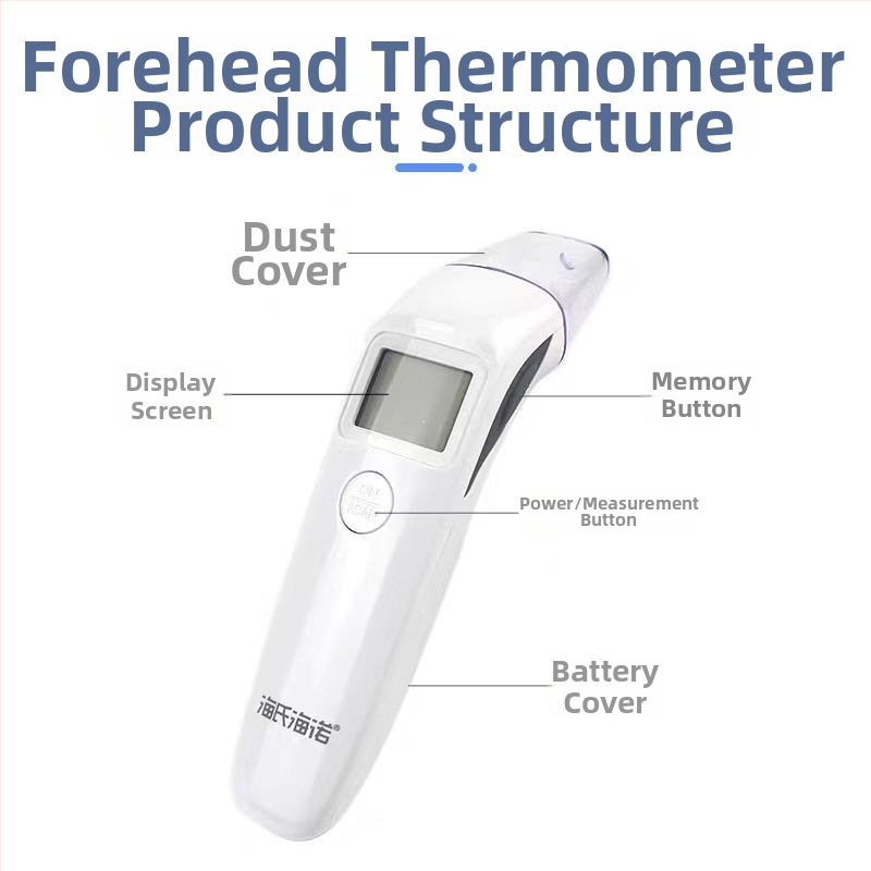 Heinowo infračervený teplomer, model 9802, uvedený na trh 2021, hmotnosť 250 g, všeobecné použitie