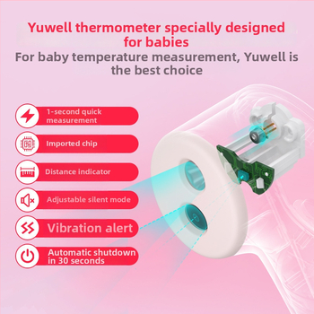 Yuyue Medical YT-1 Infračervený elektronický teplomer na čelo pre dospelých aj deti