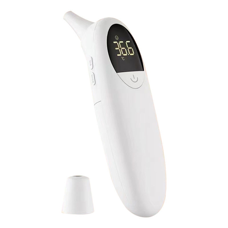 Υπέρυθρο θερμόμετρο αυτιού και μετώπου, μοντέλο HSP-EWQ-005, ενσωματωμένη μέτρηση μετώπου και αυτιού, χωρητικότητα μπαταρίας 1800 mAh, βάρος 120 g