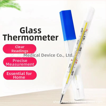 Podpažný teploměr s rtutou, s veľkou stupnicou, vysokou presnosťou, rýchlym meraním teploty, pre domáce použitie