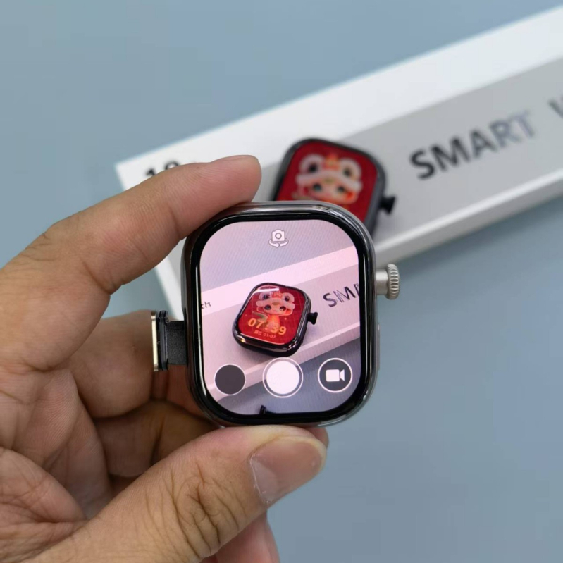 Lisadon pametni sat s SIM karticom, AMOLED zaslon, Bluetooth pozivanje, NFC funkcija, kvadratni brojčanik