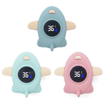 Термометър за вода в бебешката вана с интелигентен HD дисплей, резолюция 1°C, прецизно измерване на температурата