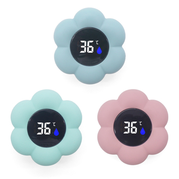 Термометър за вода в бебешката вана с интелигентен HD дисплей, резолюция 1°C, прецизно измерване на температурата