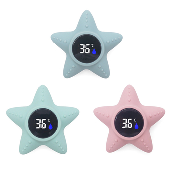 Термометър за вода в бебешката вана с интелигентен HD дисплей, резолюция 1°C, прецизно измерване на температурата