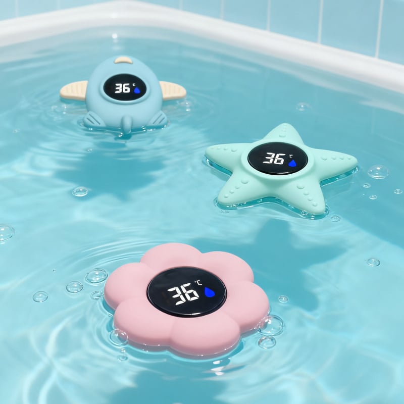 Beebide vannivede termomeeter nutikas HD-ekraaniga, 1°C lahutusvõime, täpne temperatuurimõõtmine