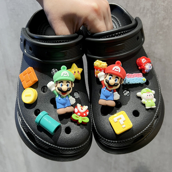 DIY Crocs kopče za obuće, mekana gumena smola, crtani raj, Crocs dodaci, Crocs cvijeće