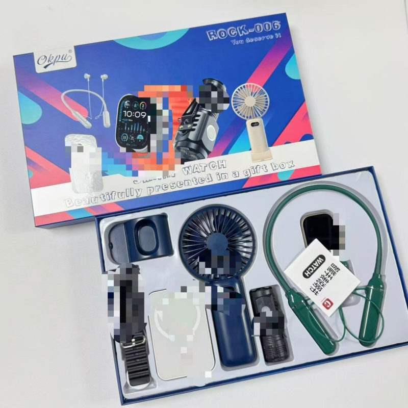 Set pametnog sata 5-u-1 Ultra s AMOLED zaslonom, aluminijski kućište, Bluetooth, praćenje otkucaja srca, praćenje sna