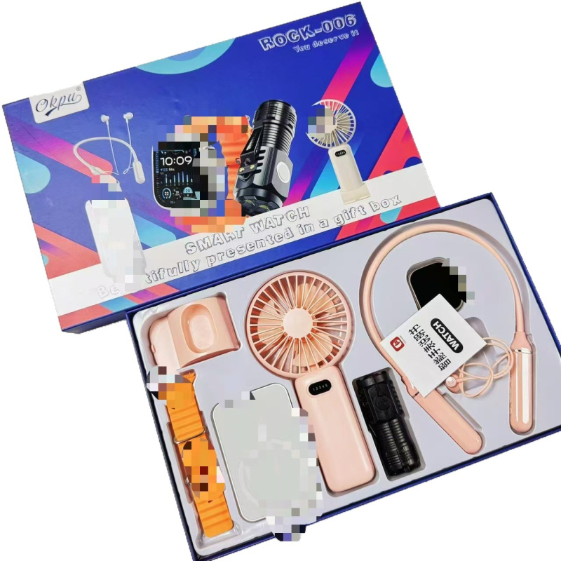 Set pametnog sata 5-u-1 Ultra s AMOLED zaslonom, aluminijski kućište, Bluetooth, praćenje otkucaja srca, praćenje sna