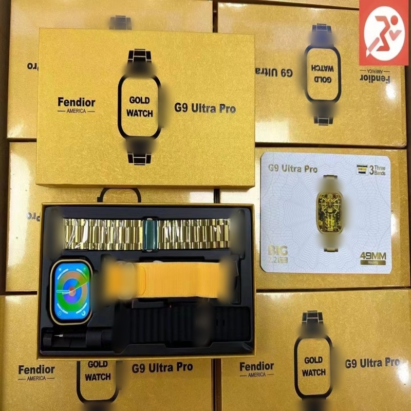 G9 Ultra Pro Pametni sat s Bluetooth pozivima, praćenjem otkucaja srca, krvnog tlaka i zasićenja kisikom, NFC, bežično punjenje, vodootporan za svakodnevnu upotrebu