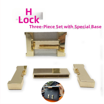 Închizător pentru geantă – metalic, în formă de H, model XM2126, Xinmei Hardware