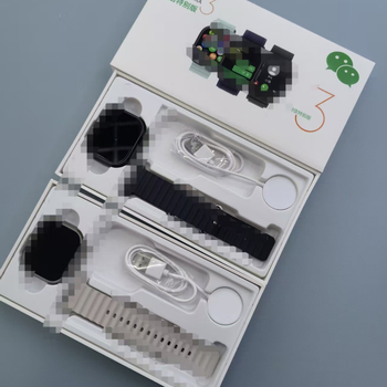 Ceas inteligent cu monitorizare ritm cardiac, tensiune arterială, oxigen din sânge și somn — Ecran AMOLED