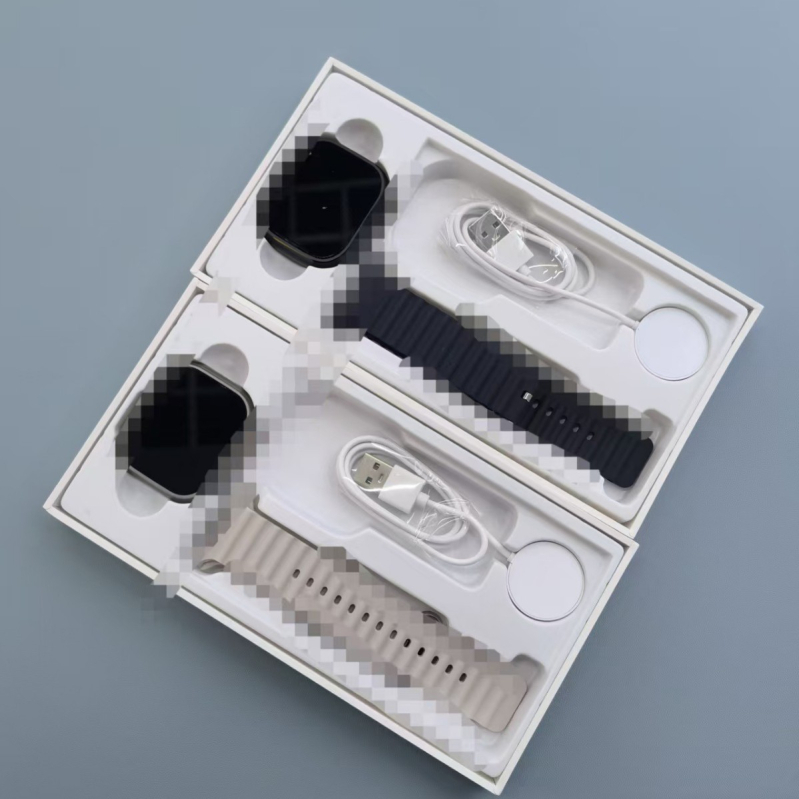 Ceas inteligent cu monitorizare ritm cardiac, tensiune arterială, oxigen din sânge și somn — Ecran AMOLED