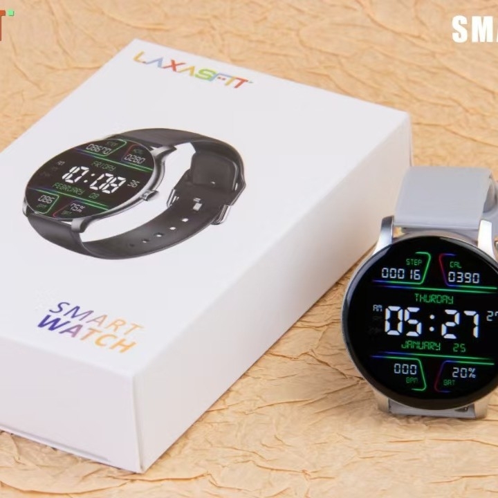GT2 Smartwatch AMOLED rotund cu apeluri Bluetooth, încărcare wireless, rezistent la apă zilnic, monitorizare ritm cardiac și somn