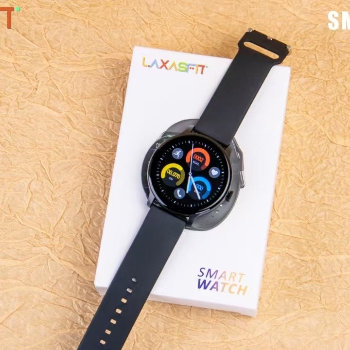 GT2 Smartwatch AMOLED rotund cu apeluri Bluetooth, încărcare wireless, rezistent la apă zilnic, monitorizare ritm cardiac și somn