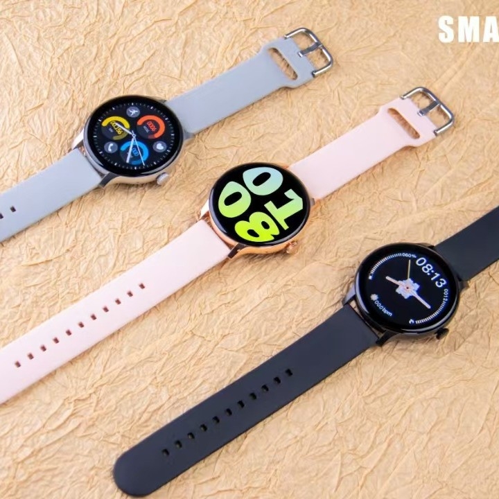 GT2 Smartwatch AMOLED rotund cu apeluri Bluetooth, încărcare wireless, rezistent la apă zilnic, monitorizare ritm cardiac și somn