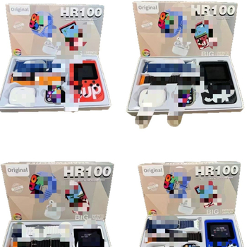 HR100 Smartwatch Ultra3+ με κονσόλα παιχνιδιών, σετ 4 λουράκια — παρακολούθηση καρδιακού ρυθμού, SpO2, παρακολούθηση ύπνου, αρτηριακή πίεση, αδιάβροχο