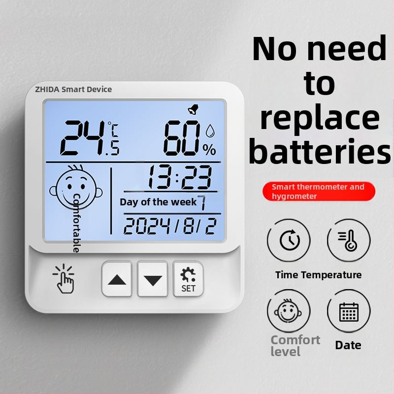 Термометър — Домашна марка; Без внос; Резолюция на температурата: Друго