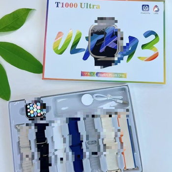 T1000ULTRA Pametni sat s Bluetooth pozivima, AMOLED zaslon, paket remena 7+1, praćenje srčanog ritma i SpO2