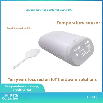 Bluetooth intelligentne kehatemperatuuri kleebis – 24-tunnine reaalajas palaviku jälgimine termomeeter imikutele ja väikelastele
