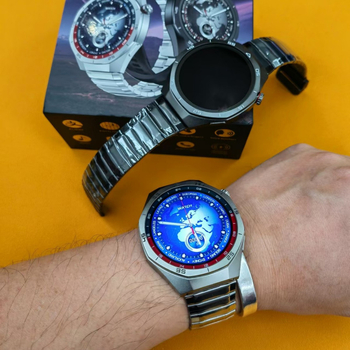 Smartwatch S6Pro GT séria, kruhový AMOLED displej, bezdrôtové nabíjanie, Bluetooth hovory, sledovanie srdcového tepu a spánku