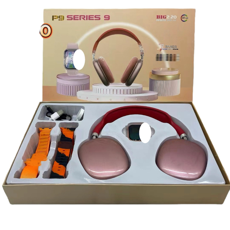 P9ULTRA2 / P9Series9 pametni sat s Bluetooth pozivima, praćenje pulsa, krvnog tlaka, praćenje sna, bežično punjenje
