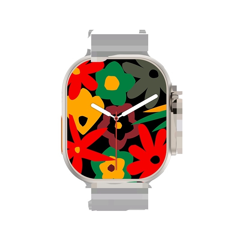 Pametni sat T76 ultra tanki mobilna verzija sa SIM-om, kvadratna kućišta od aluminijskog legura, 44 mm+, IPS zaslon, Bluetooth pozivi