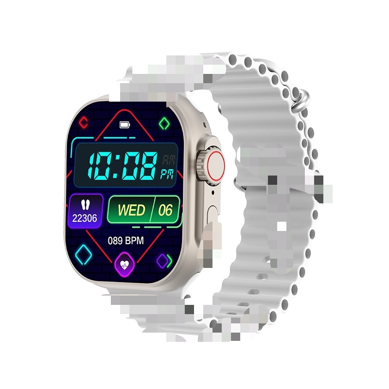 Pametni sat T76 ultra tanki mobilna verzija sa SIM-om, kvadratna kućišta od aluminijskog legura, 44 mm+, IPS zaslon, Bluetooth pozivi