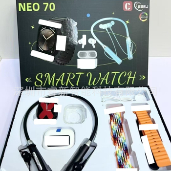 NEO 70 okosóra Bluetooth-hívásokkal, TFT kijelző, mindennapi vízállóság, 7–14 napos akkumulátor-üzemidő, pulzusmérés