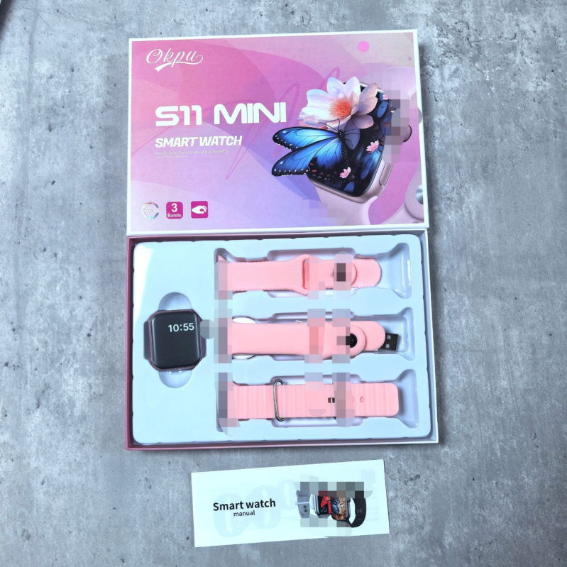 Смарт часовник с AMOLED дисплей, Bluetooth разговори, NFC, проследяване на сърдечен ритъм и мониторинг на съня