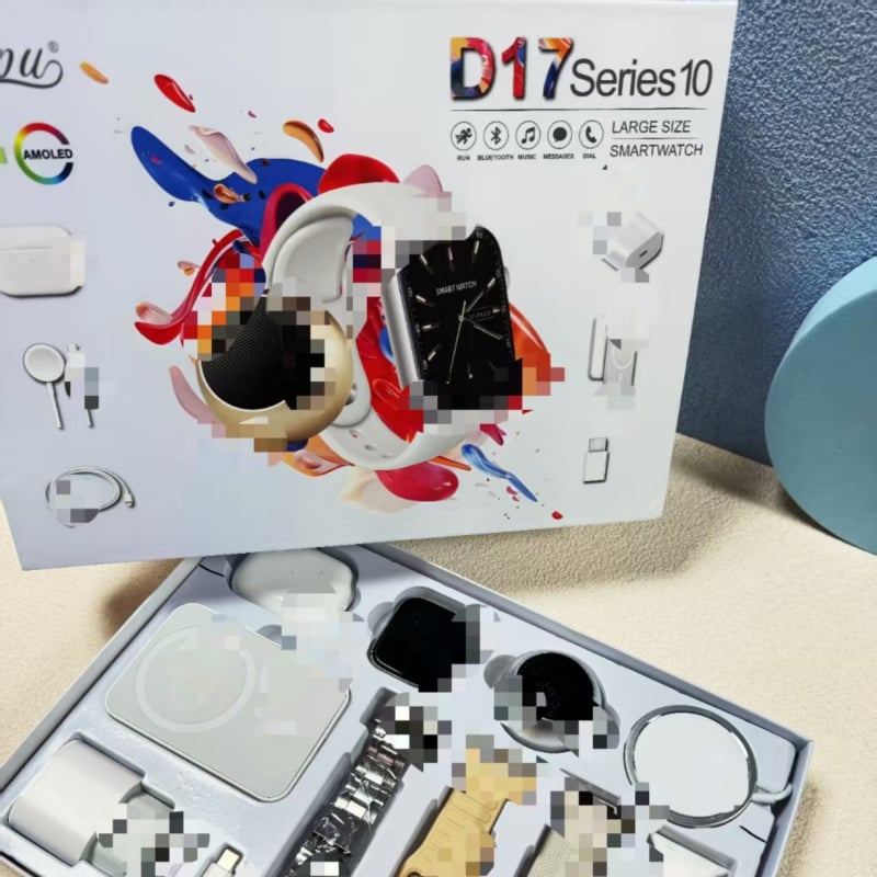 Pametni sat D17 Series10 uz Bluetooth pozive, praćenje otkucaja srca, krvnog tlaka, zasićenosti krvi kisikom i praćenje sna