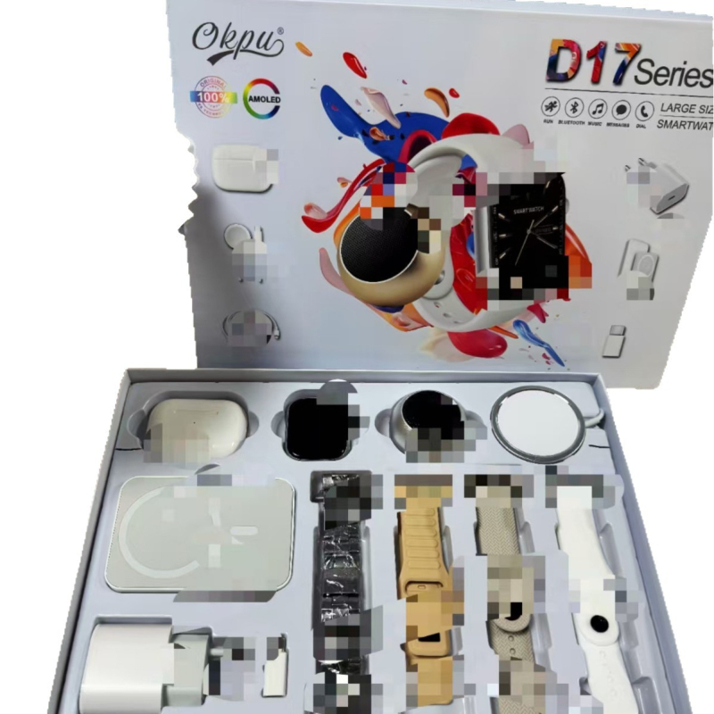 Pametni sat D17 Series10 uz Bluetooth pozive, praćenje otkucaja srca, krvnog tlaka, zasićenosti krvi kisikom i praćenje sna
