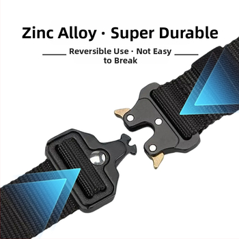 Nastaviteľná kovová spona kobry na batoh - taktické vonkajšie použitie, zliatina zinku, vodeodolná, odolná voči opotrebovaniu, odnímateľná spona
