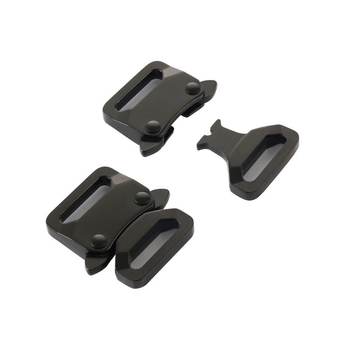 Μεταλλική τακτική αγκράφα Varania, κράμα ψευδάργύρου, κωδικός Vr 0022-20 c, μινιμαλιστικό στυλ, αξεσουάρ αποσκευών, Χειμώνας 2023