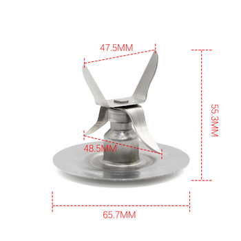 Qiya Θήκη τεσσάρων λεπίδων από ανοξείδωτο ατσάλι – Αξεσουάρ για γάλα σόγιας, ανάμειξη και άλεση