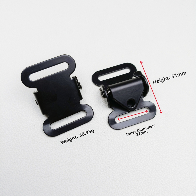 Autonomy Železná Spona na Batožinu — Protisklzové Upevnenie, Posilnenie, Nastaviteľný Elektroforetický Povrch