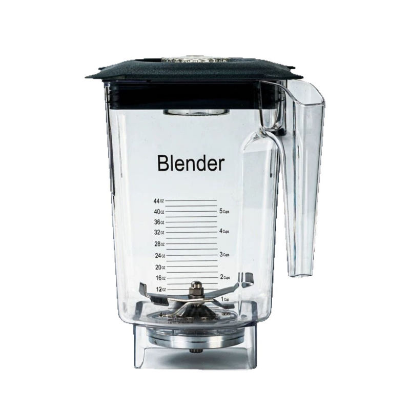 Αξεσουάρ μπλέντερ για τη σειρά Q-series 825/800 με καπάκι, κύπελλο ανάμειξης και εξαρτήματα για γάλα σόγιας και άλεση