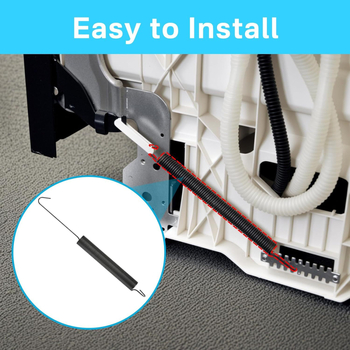 Пружина за врата на съдомиялна машина - част за замяна AP3363442 1014399, съвместима с модели 014399, 154226001, 154226002, 154345901, 154345902