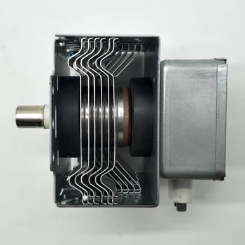 Mikrohullámú sütő magnetron M24FB-610, hátsó szerelés, kompatibil Galanz/Midea mikrohullámú sütőkkel, mikrohullámú melegítés és hőmérséklet-szabályozás