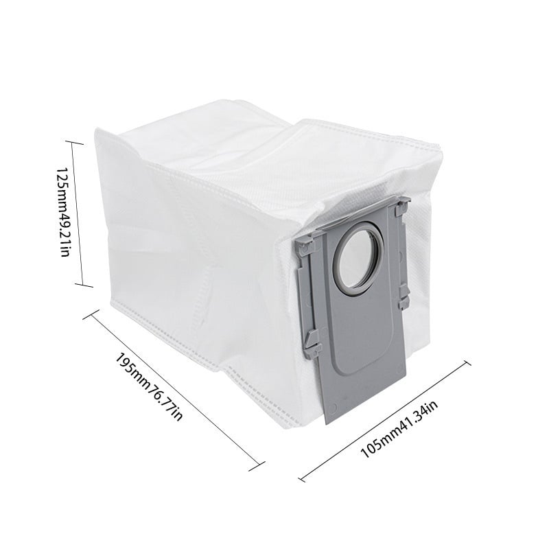 Vrećica prašine za Roborock P20 Ultra, P20 Plus, G20S, G30U, G30 Space i Qrevo Curv - kompatibilan dodatak za kućnu upotrebu, za 101-150 m²