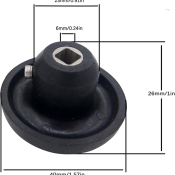 drsn komplet za zamjenu drive socket za Vitamix Professional Series 750, 5-dijelni set (891-802)