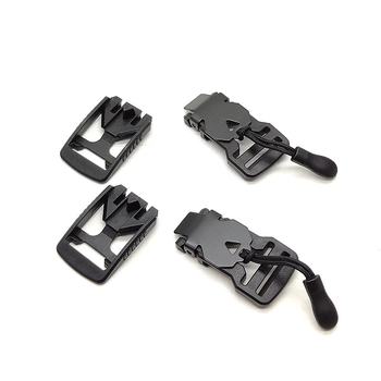 Μαγνητική ημιμεταλλική αγκράφα με γρήγορη απελευθέρωση και ενσωματωμένο λουρί χειρός για αποσκευών – πλαστικό+σίδηρος, ηλεκτροεπίχωση, Hengbang Hardware