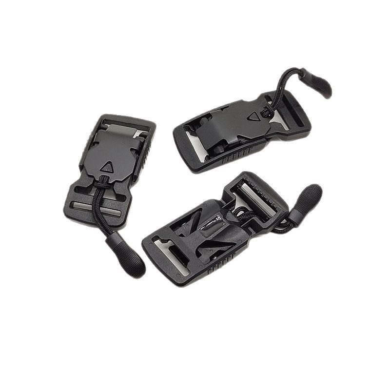 Μαγνητική ημιμεταλλική αγκράφα με γρήγορη απελευθέρωση και ενσωματωμένο λουρί χειρός για αποσκευών – πλαστικό+σίδηρος, ηλεκτροεπίχωση, Hengbang Hardware