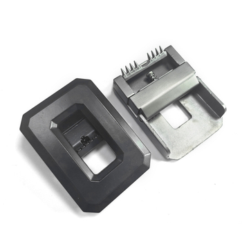 Αγκράφα ζώνης από κράμα ψευδαργύρου, κούφια αυτόματη λειτουργία, διπλής όψης περιστρεφόμενη, χωρίς δόντια γρήγορη απελευθέρωση, χωρίς τρύπες (Spring 2025; φινίρισμα ηλεκτροφόρησης)