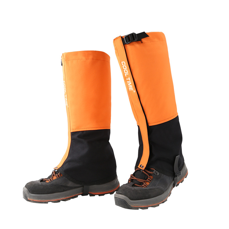 OUTDOOR gaiters za planinarenje - COOLTIME, 420D najlon, prozračan vodootporan materijal, mogućnost prilagodbe obrade