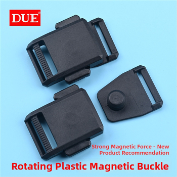 Magická otáčavá plastová spona na tašky — Xianyidue, plast, príslušenstvo k batožine, jar 2023